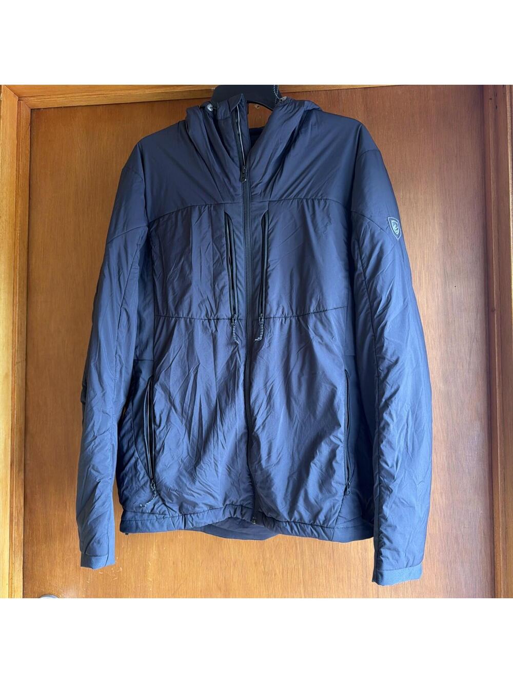Men KUHL Aktivator Hoody Jacket Black Size Large